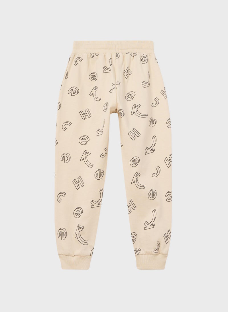 Kids Aop Drawstring Jogger