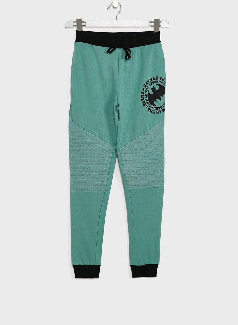 Youth Batman Logo Sweatpants