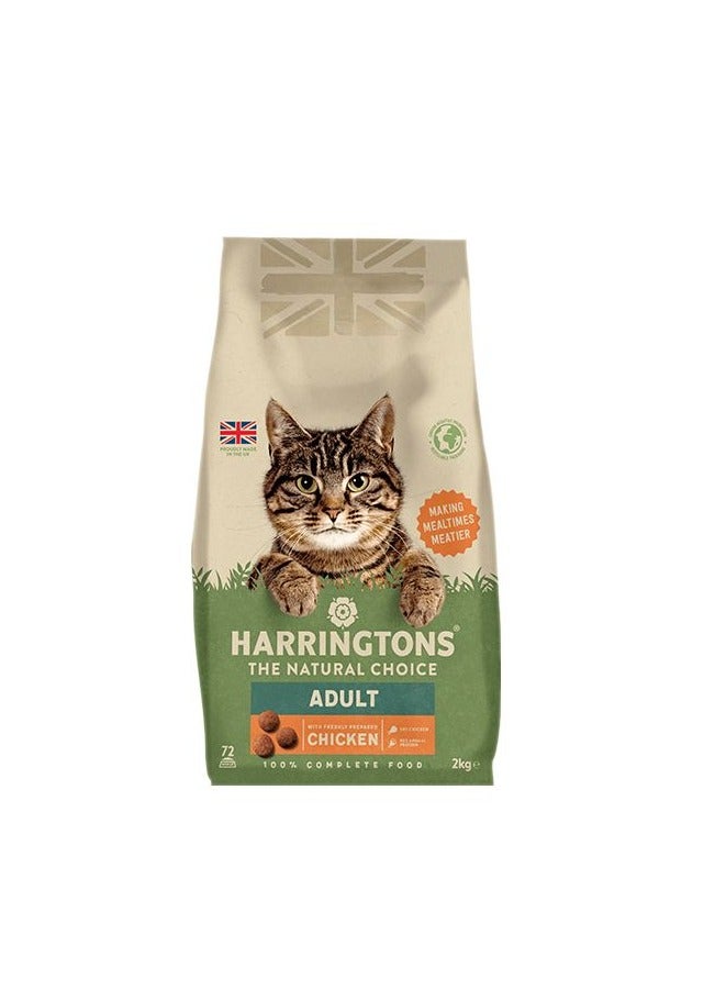 Harringtons Complete Chicken Adult Dry Cat Food 2kg