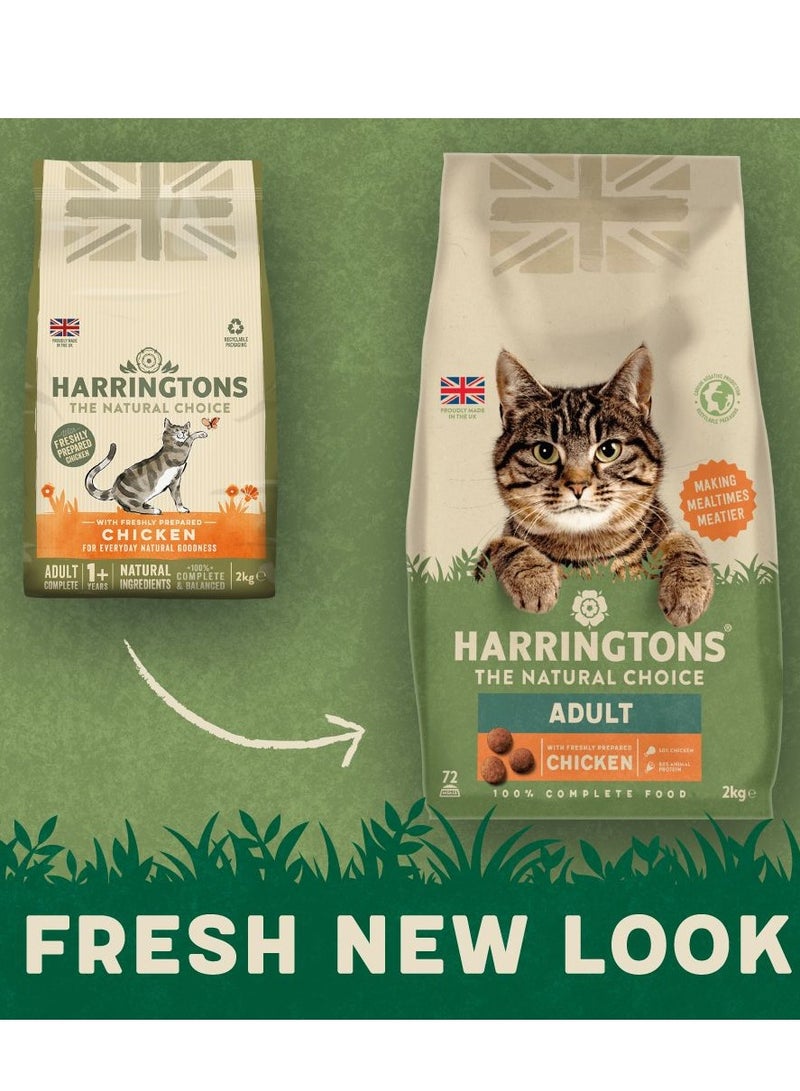 Harringtons Complete Chicken Adult Dry Cat Food 2kg