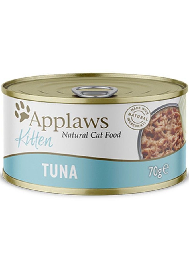 Applaws Tuna Wet Kitten Food 70g Tin pack of 24