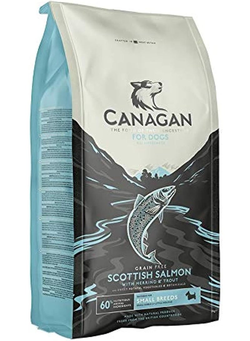 Canagan Scottish Salmon Dry Food for Small Breed Dog 2KG