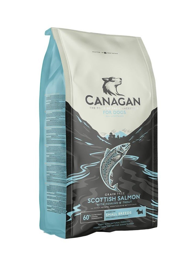 Canagan Scottish Salmon Dry Food for Small Breed Dog 2KG