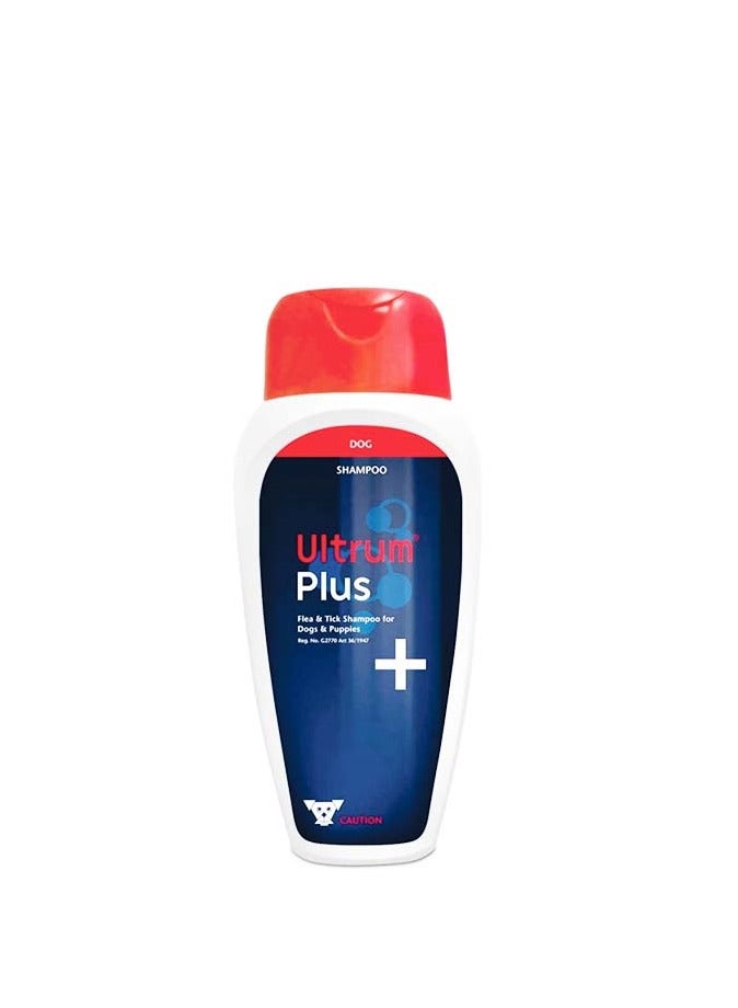 Kyron Ultrum Plus Shampoo  For Dogs 250ml polyethylene bottles with flip-top cap.