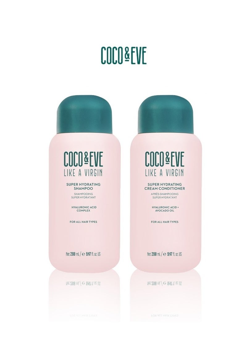 Coco & Eve Like a Virgin Shampoo & Conditioner Bundle Set