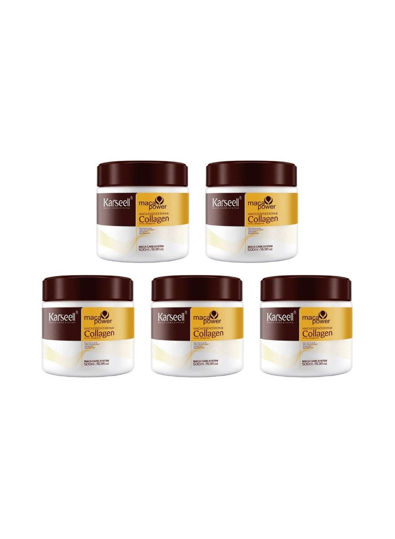 Karseell Collagen Hair Mask 5 Pack -500ml