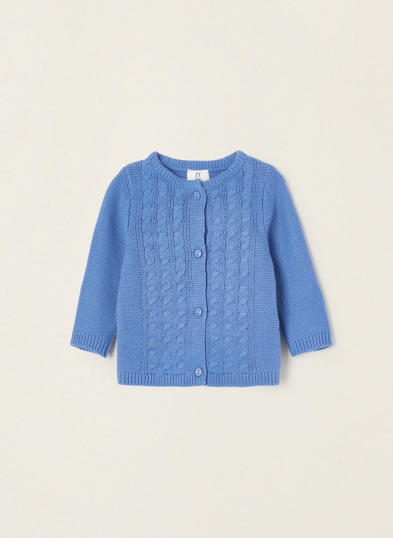 Zippy Cotton Cardigan For Newborn Baby Boys