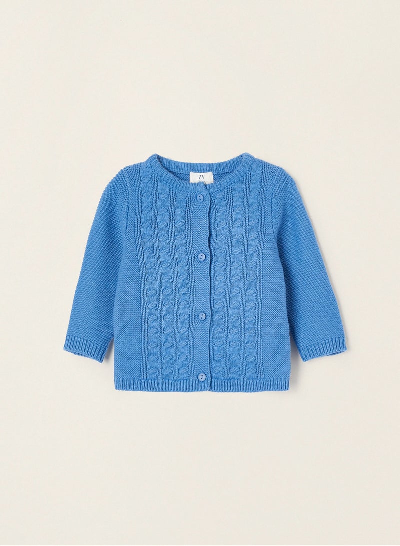 Zippy Cotton Cardigan For Newborn Baby Boys