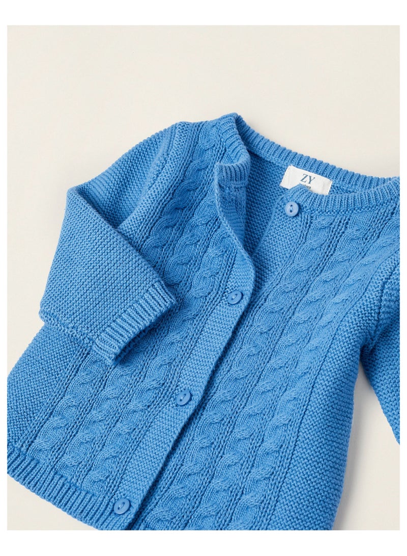 Zippy Cotton Cardigan For Newborn Baby Boys