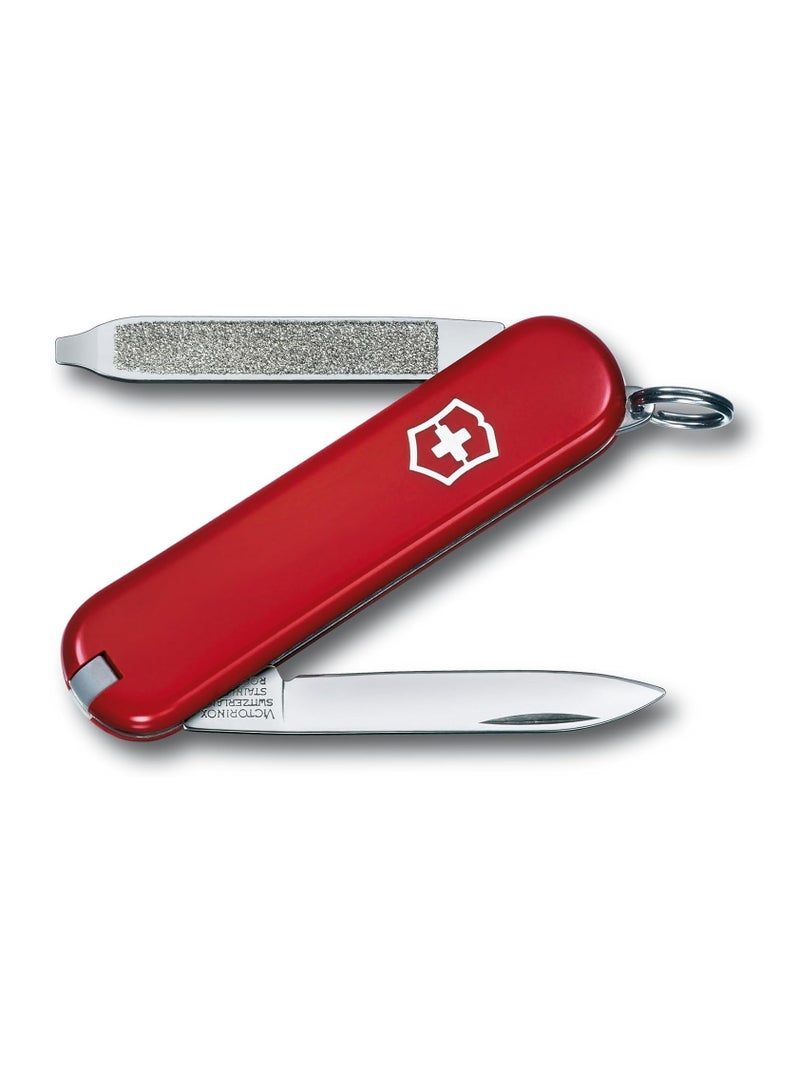 Escort Pocket Knives 0.6123 Red Swiss Made Pocket Knife With 6 Functions