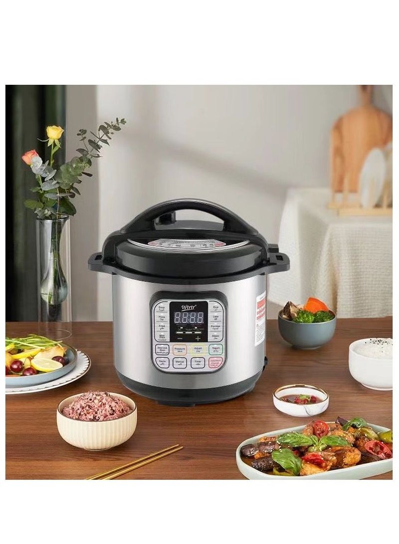 9 Liters Stainless Steel Multifunctional Electric Pressure Cooker WTR-9008