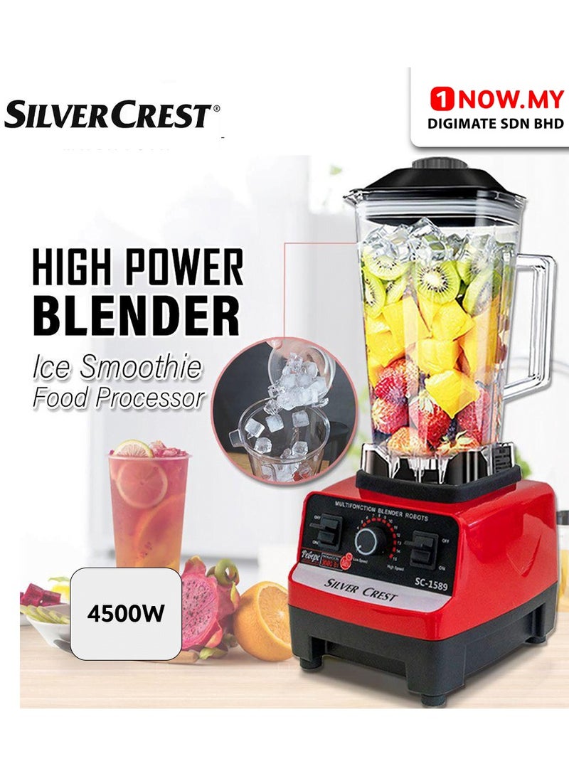 SILVER CREST 4500W SC-1589, Multi-Functional 2-in-1 blender & Chopper 2L/700M