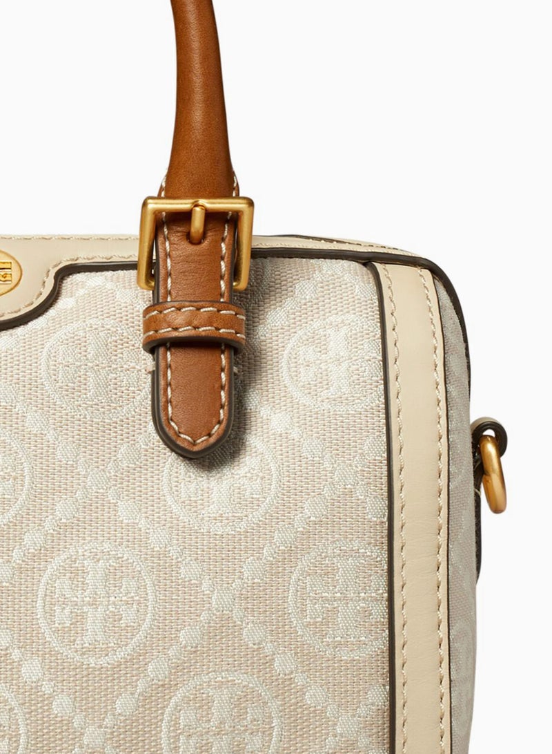 TORY BURCH T Monogram Mini Barrel Bag