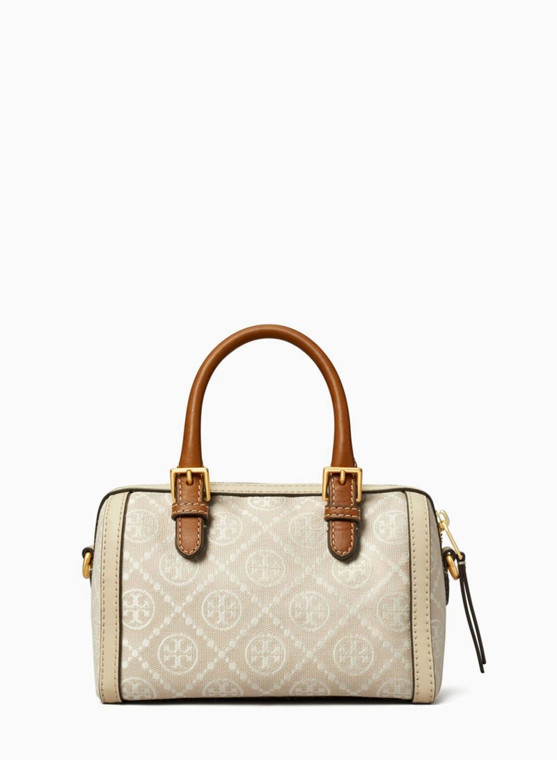 TORY BURCH T Monogram Mini Barrel Bag