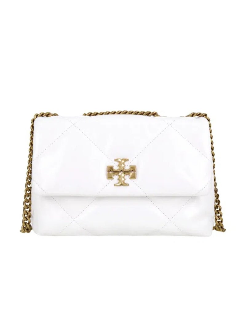 Tory Burch Kira Chain Shoulder Strap Napa Leather Crossbody Shoulder Bag