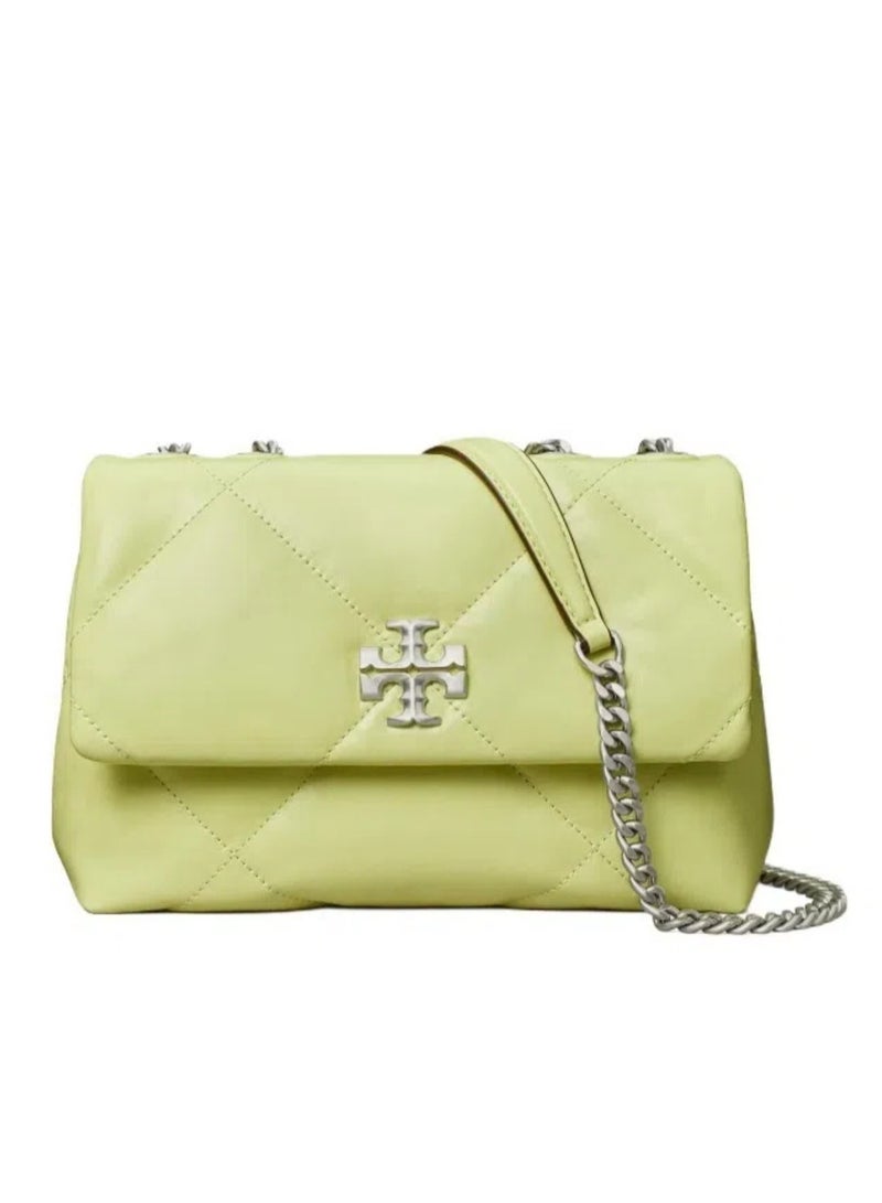 Tory Burch Kira Chain Shoulder Strap Napa Leather Crossbody Shoulder Bag