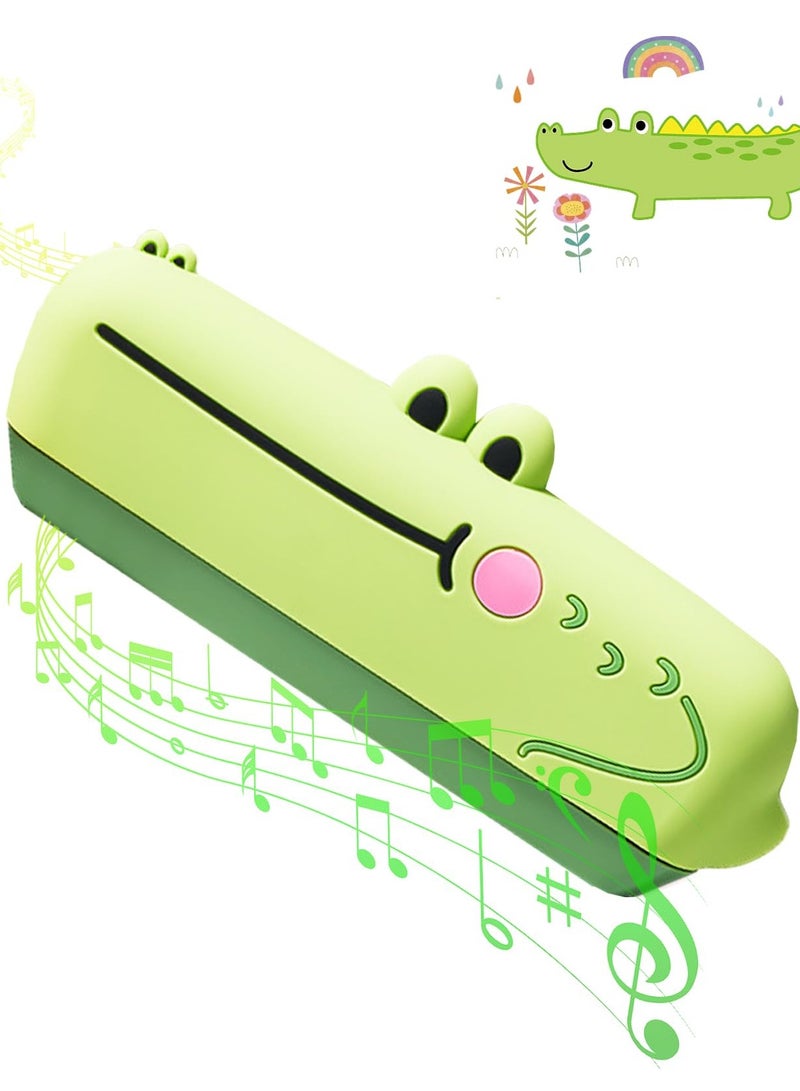 16 Hole Diatonic Harmonica for Kids with Protective Cover, Ideal Musical Toy for Beginners, Perfect Birthday Gift and Party Fun