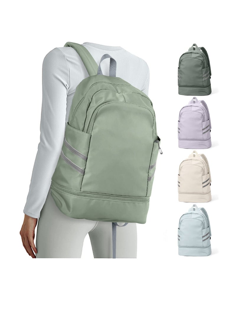 Lightweight Waterproof Women Sports Backpack with Shoe Compartment Ideal for Gym and Travel