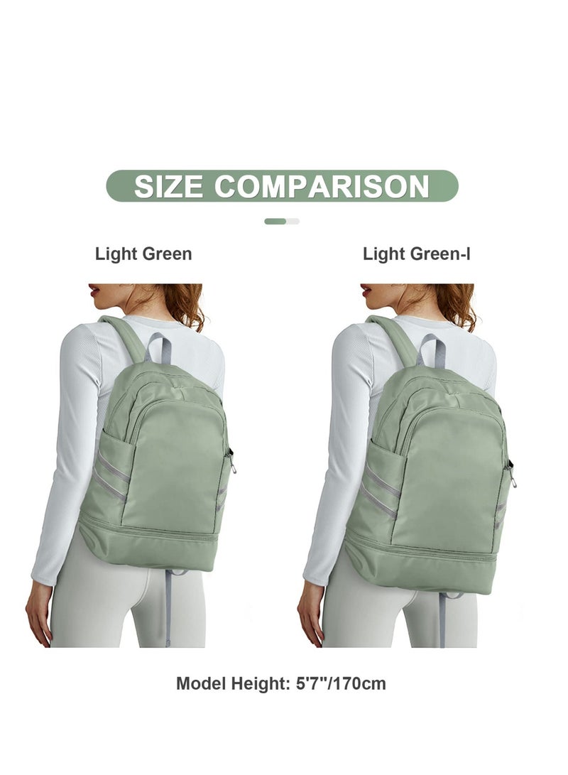 Lightweight Waterproof Women Sports Backpack with Shoe Compartment Ideal for Gym and Travel