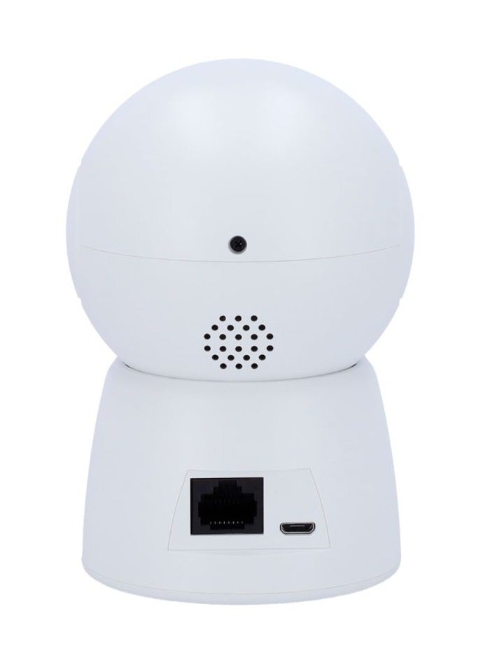 Uniarch 2MP Indoor Pan & Tilt Wi-Fi Camera, Built-in Mic & Speaker, IR night vision, Support 256 G Micro SD card, White