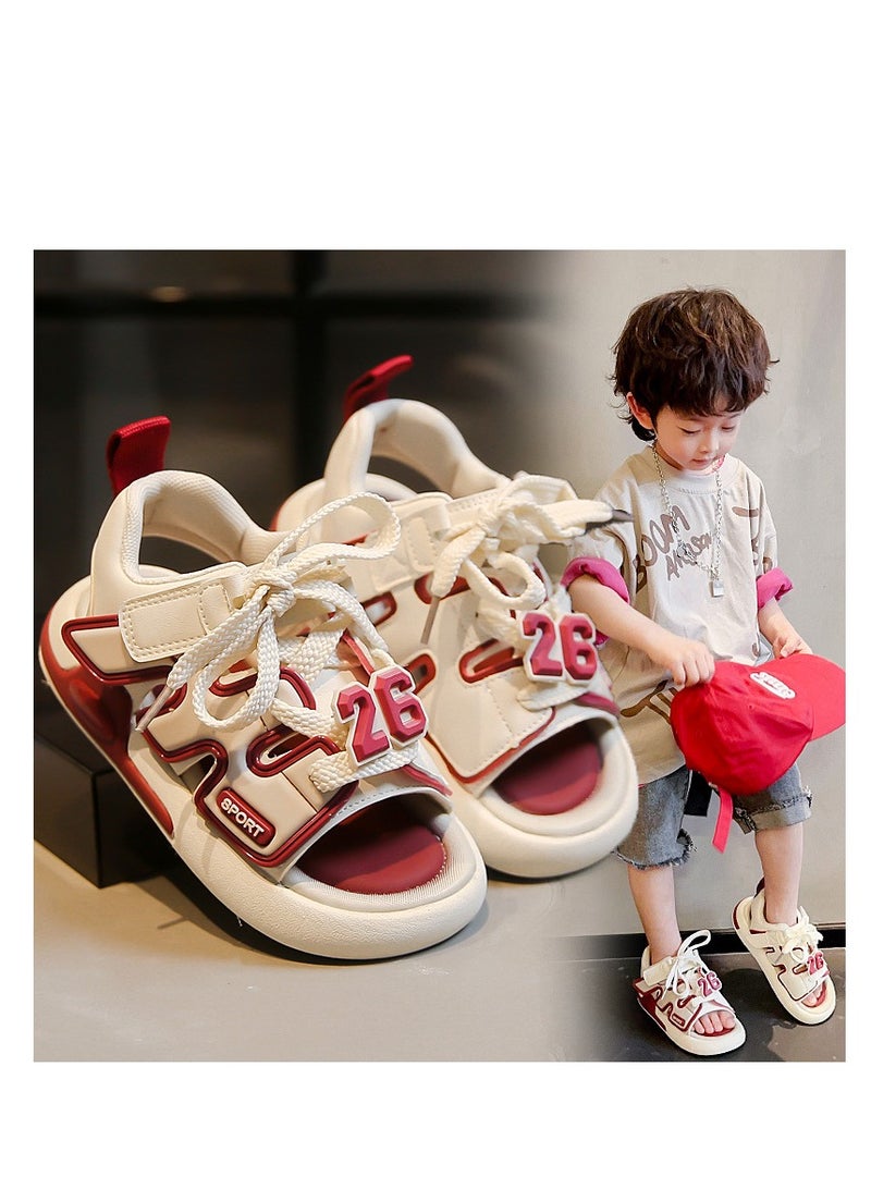 New Children's Sandals, Fashionable And Comfortable, Personalized Beach Shoes For Students