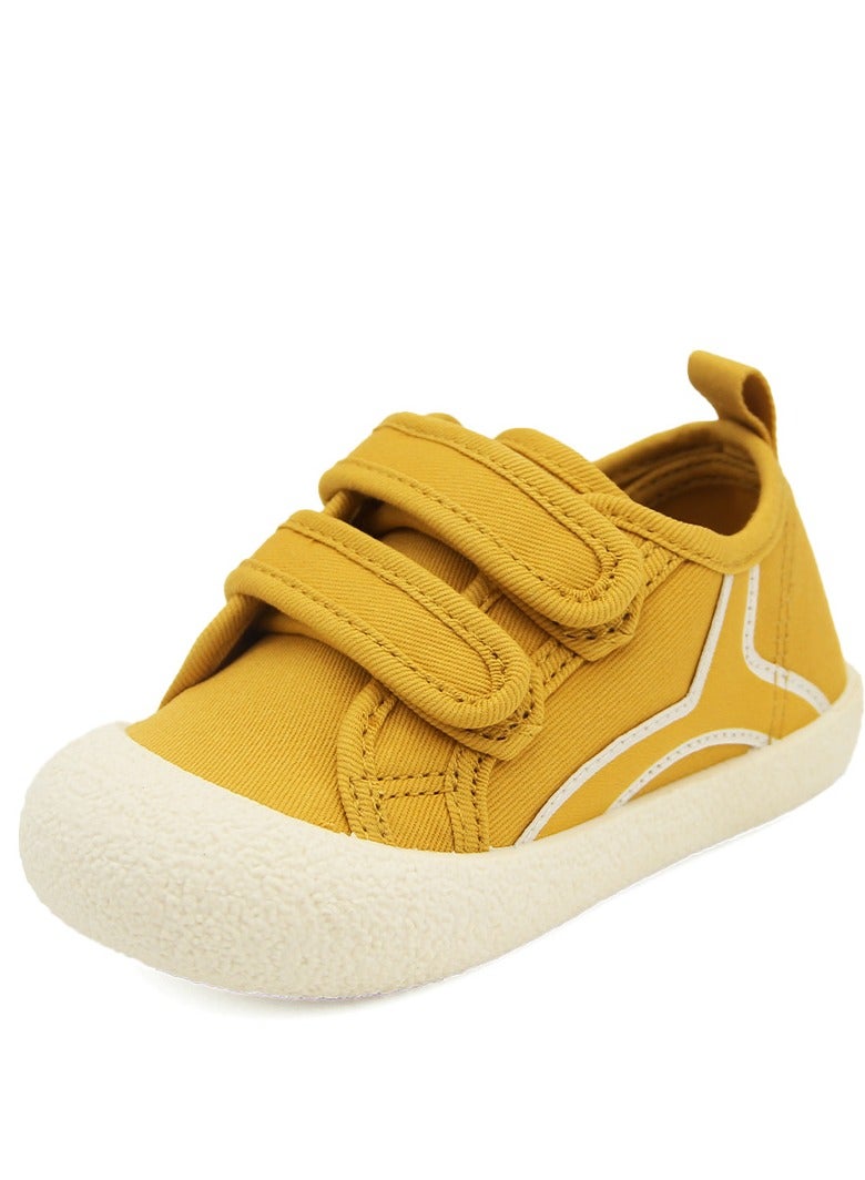 Children's Canvas Shoes With Soft Soles For One Foot Kick