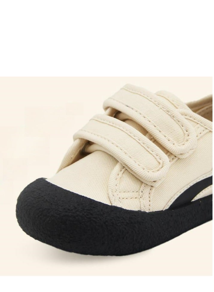 Children's Canvas Shoes With Soft Soles For One Foot Kick