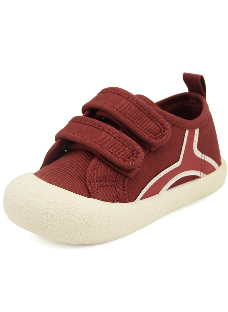 Children's Canvas Shoes With Soft Soles For One Foot Kick