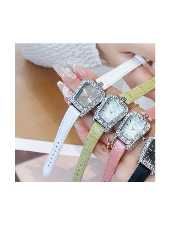 New Watch Belt Fashion High Beauty Women's Watch Shell Mother Plate