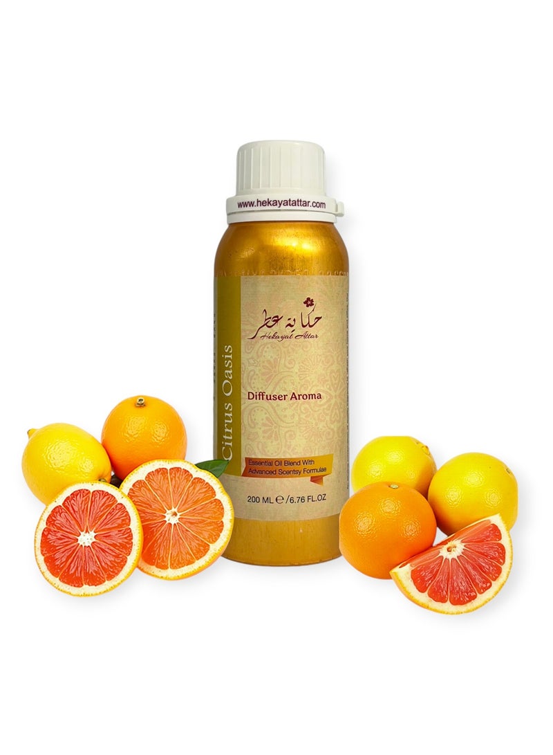 Citrus Oasis 200 ML Diffuser Oil