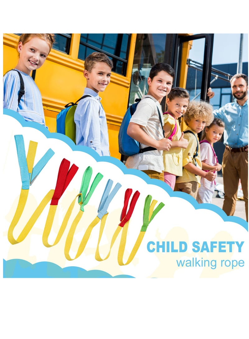 Safety Walking Rope for Toddlers with Handles Ideal for Daycare and Preschool Groups Up to 12 Kids and 2 Teachers