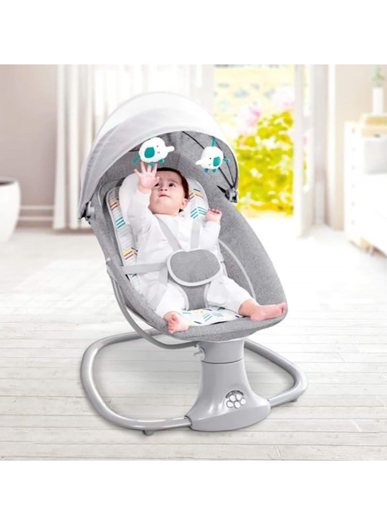 Baby Swing for Infants 3-in-1 Adjustable backrest Baby Bouncer Electric Adjustable Rocking Chair