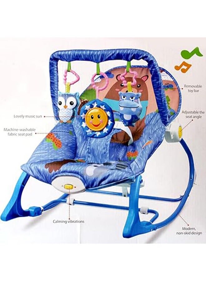 Baby Rocking Chair Toy Newborn Sleeping Artifact Multifunctional Baby Recliner Rocking Chair Toy