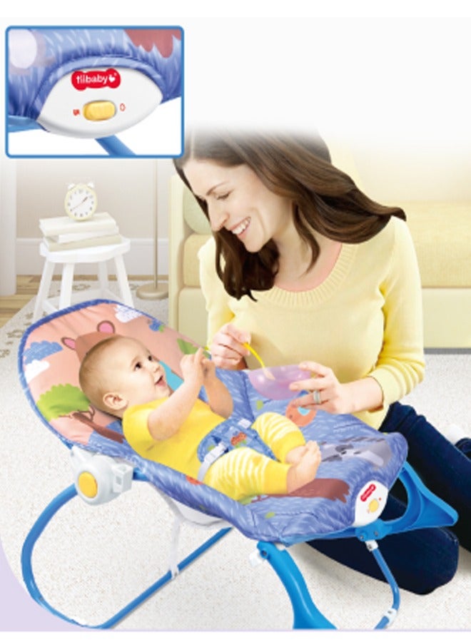 Baby Rocking Chair Toy Newborn Sleeping Artifact Multifunctional Baby Recliner Rocking Chair Toy