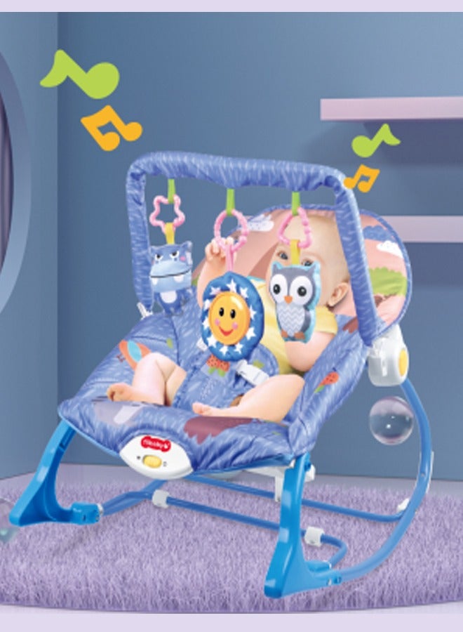 Baby Rocking Chair Toy Newborn Sleeping Artifact Multifunctional Baby Recliner Rocking Chair Toy