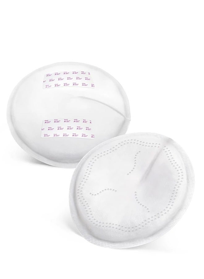 turtees Ultra-Thin Disposable Nursing Pads, Super Absorbent and Breathable Breastfeeding Pads, Make The Breasts Light and Unburdened, 3D Shape for The Best Fit, Individually Packaged