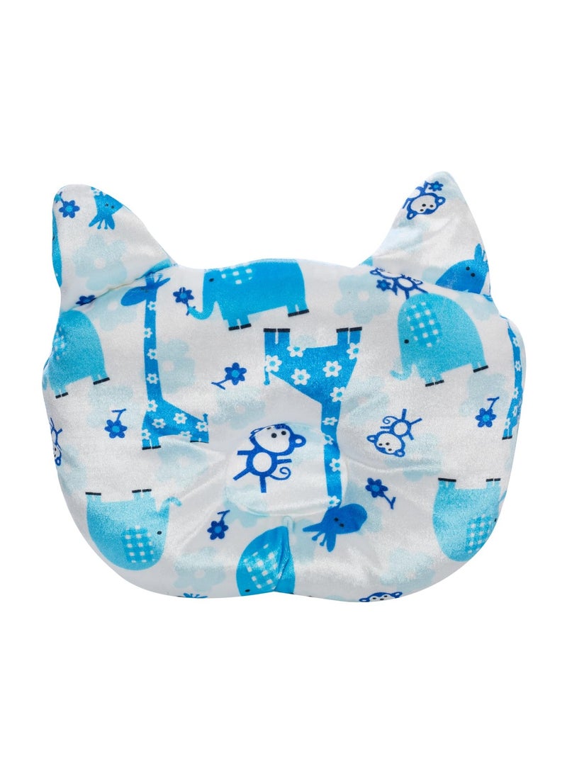 Mee Mee Breathable Baby Pillow with Head Support (Blue)