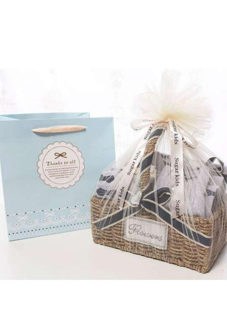 11 Piece Set - Quality Newborn Gift Box Set Made Of Pure Cotton Newborn Baby Gift Box