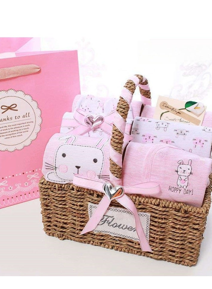 11 Piece Set - Quality Newborn Gift Box Set Made Of Pure Cotton Newborn Baby Gift Box