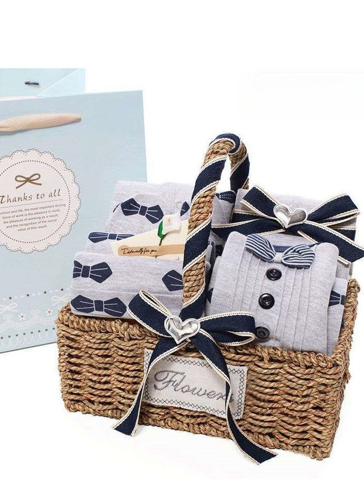 11 Piece Set - Quality Newborn Gift Box Set Made Of Pure Cotton Newborn Baby Gift Box