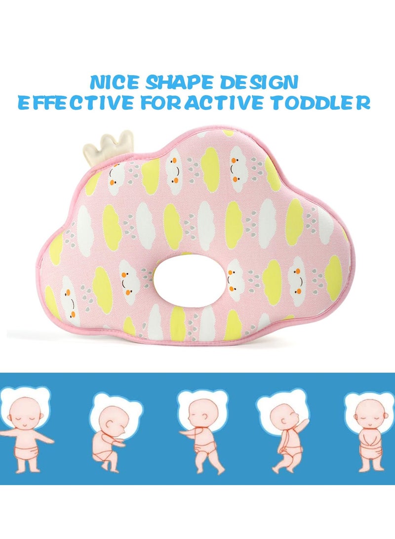 Soft and Cozy Baby Head Pillow for Flat Head Prevention and Shaping Infants' Heads