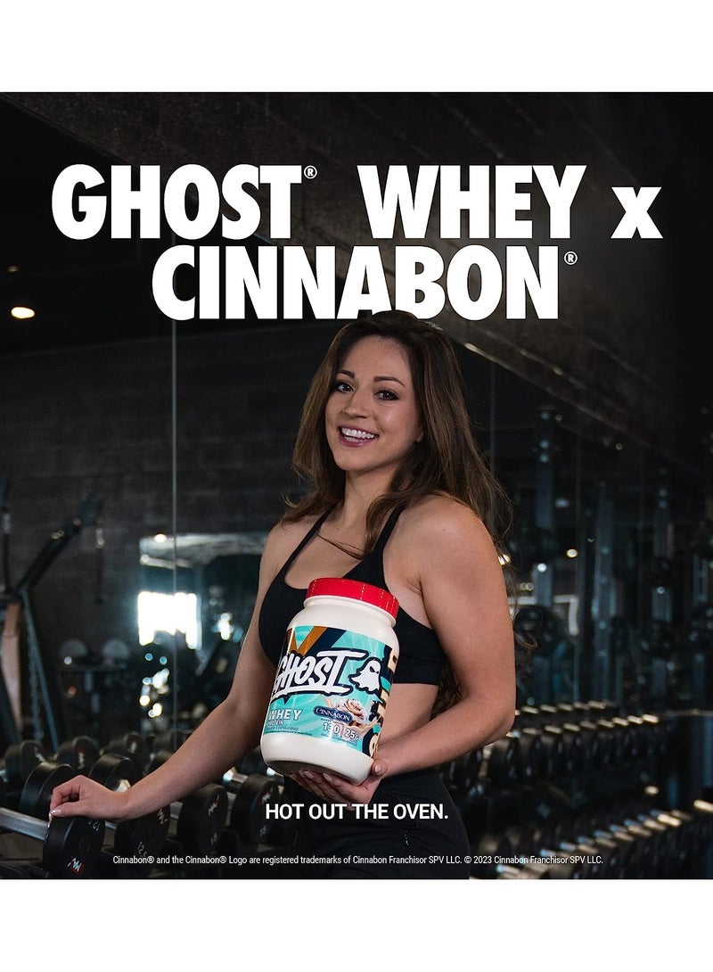 Ghost Whey Protein Cinnabon Flavor 918 Gram