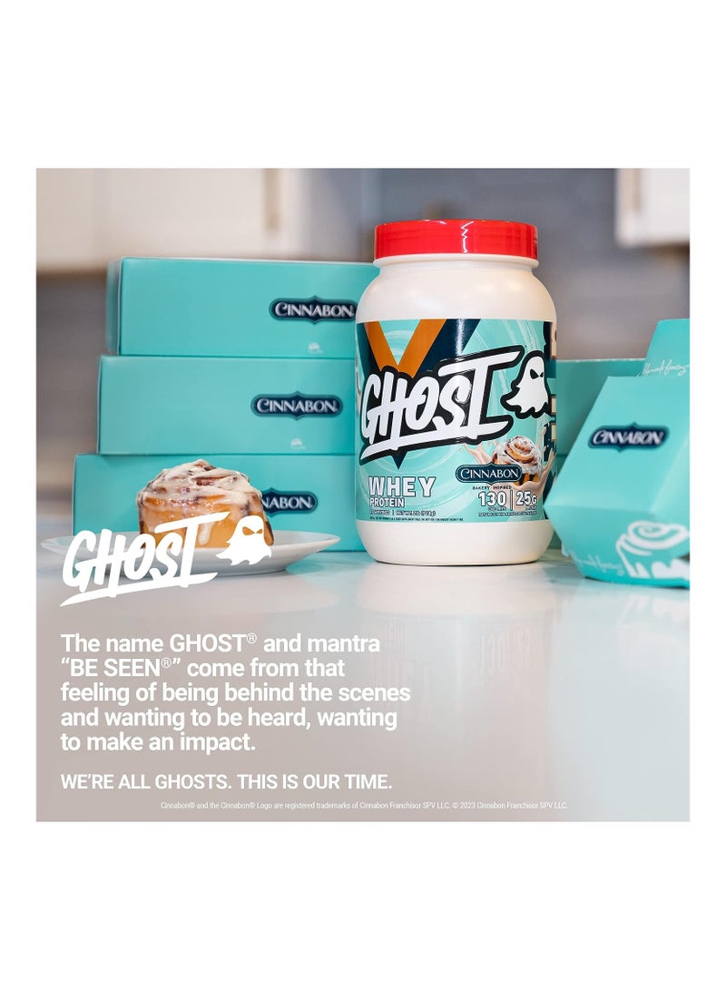 Ghost Whey Protein Cinnabon Flavor 918 Gram