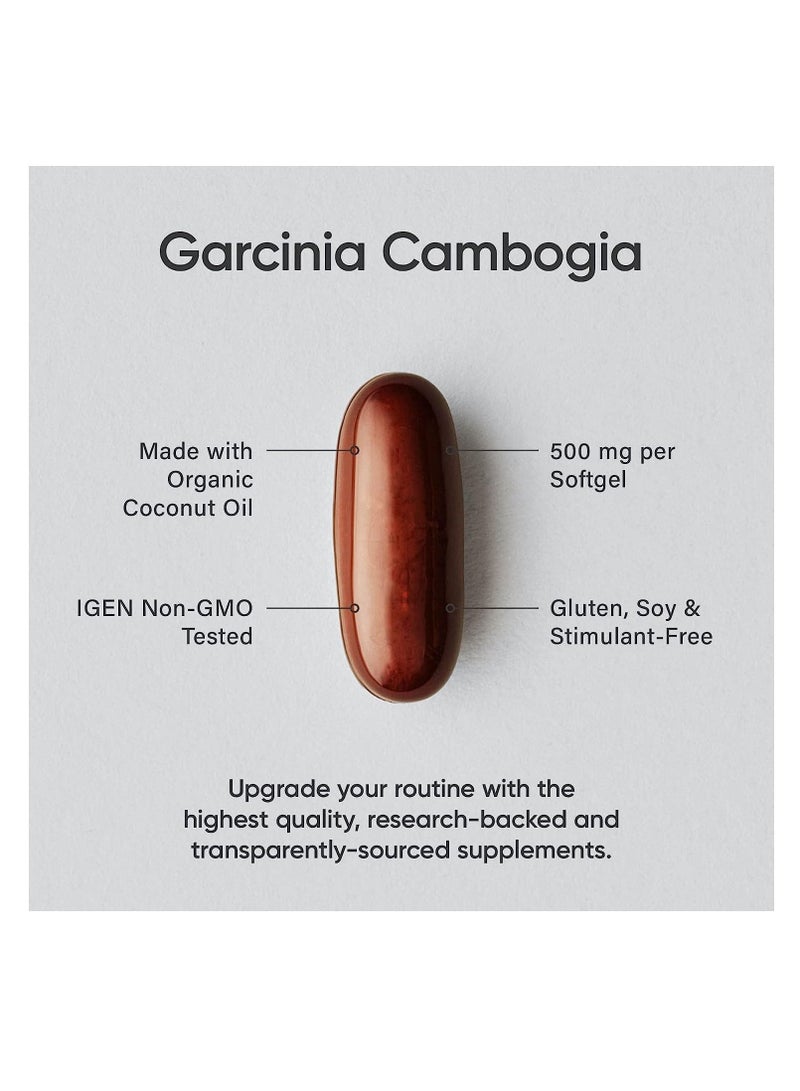 Sports Research Garcinia Cambogia (65%) with Organic Coconut Oil