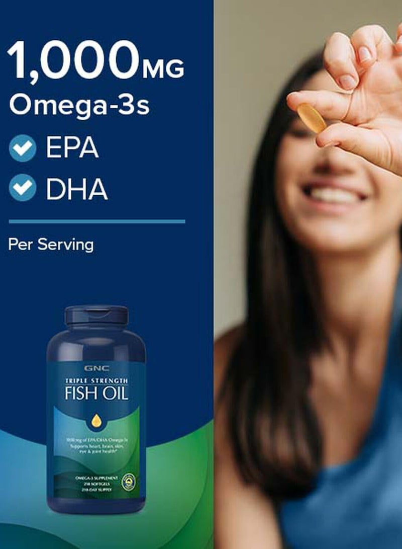 Triple Strength Fish Oil