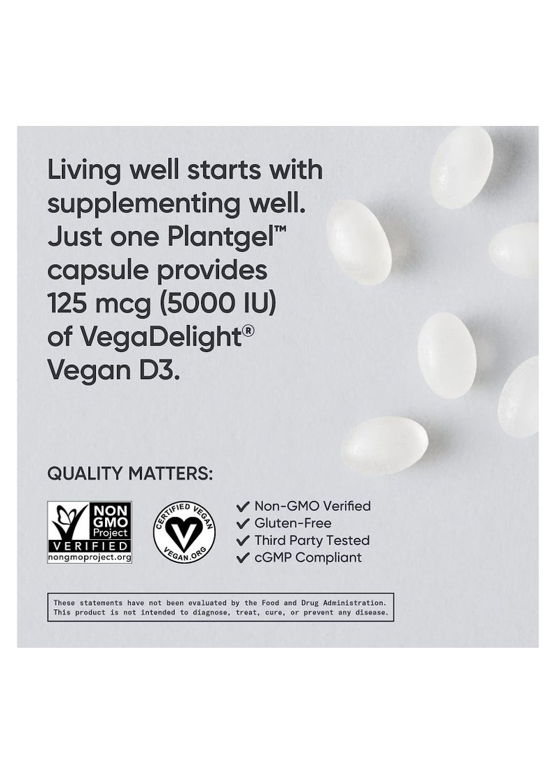 Vegan Vitamin D3 5000iu (125mcg)