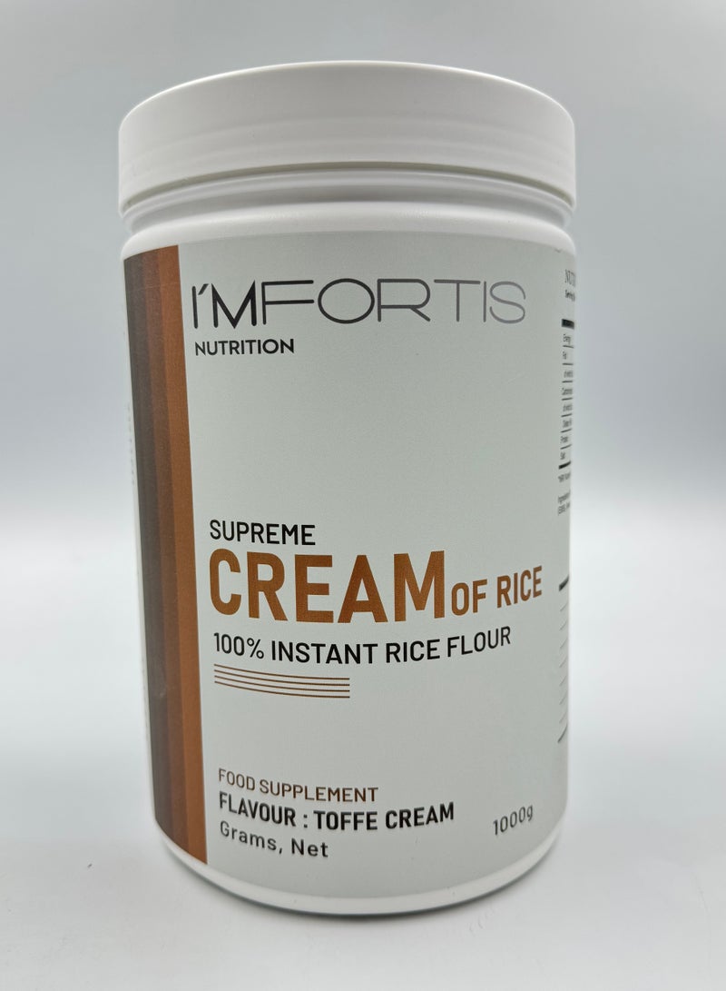 I’MFortis Nutrition Supreme Cream of Rice