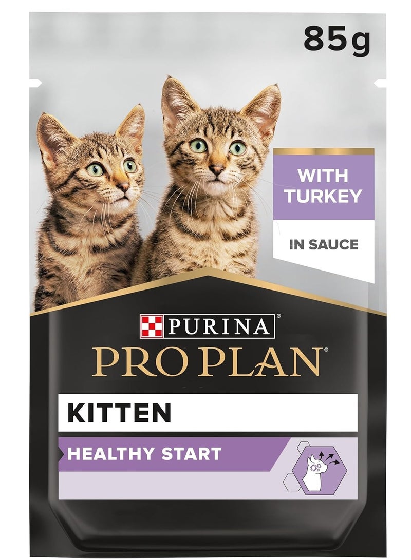 purina pro plan kitten wet food turkey 85 gram 26 pouches