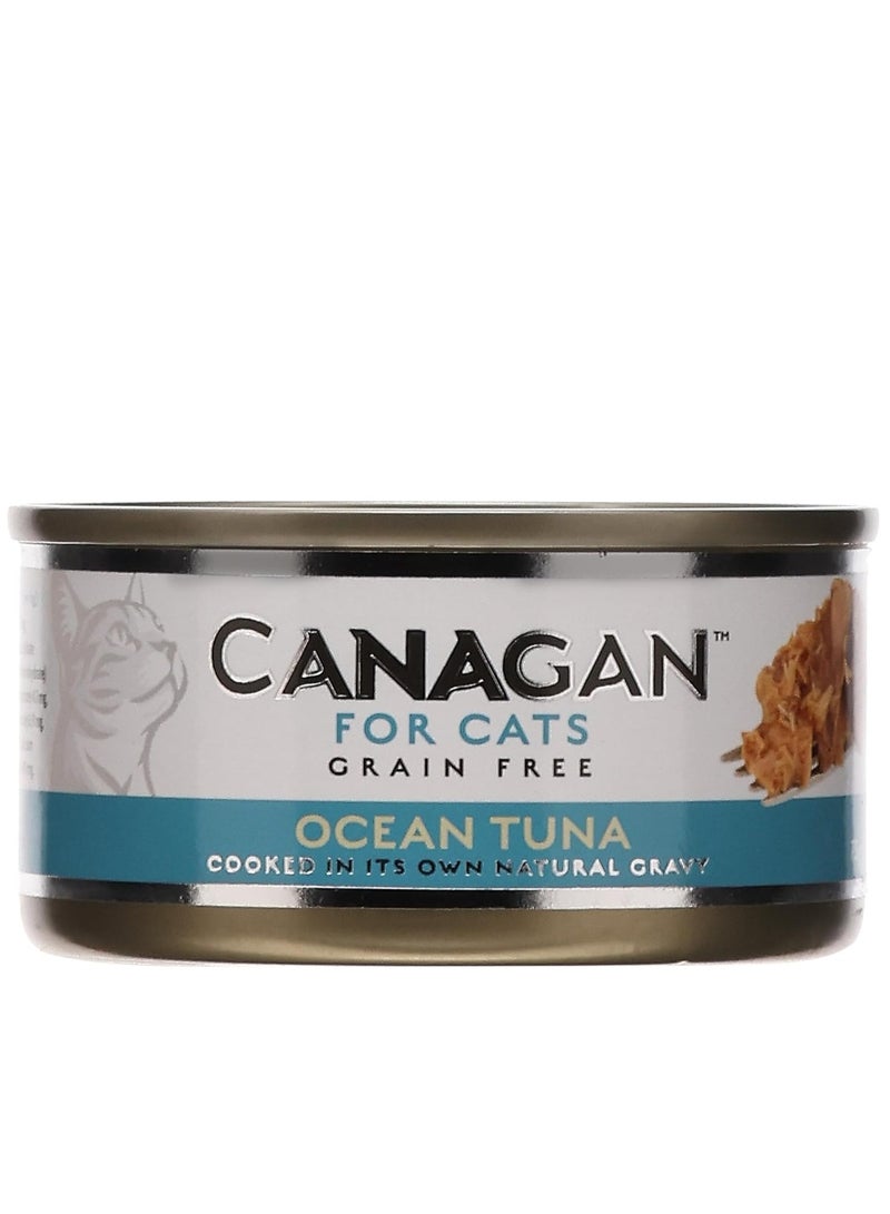 Canagan Ocean Tuna Tin wet Cat Food 75gx12