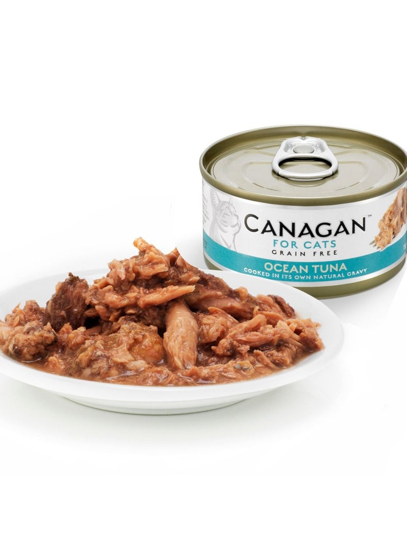 Canagan Ocean Tuna Tin wet Cat Food 75gx12